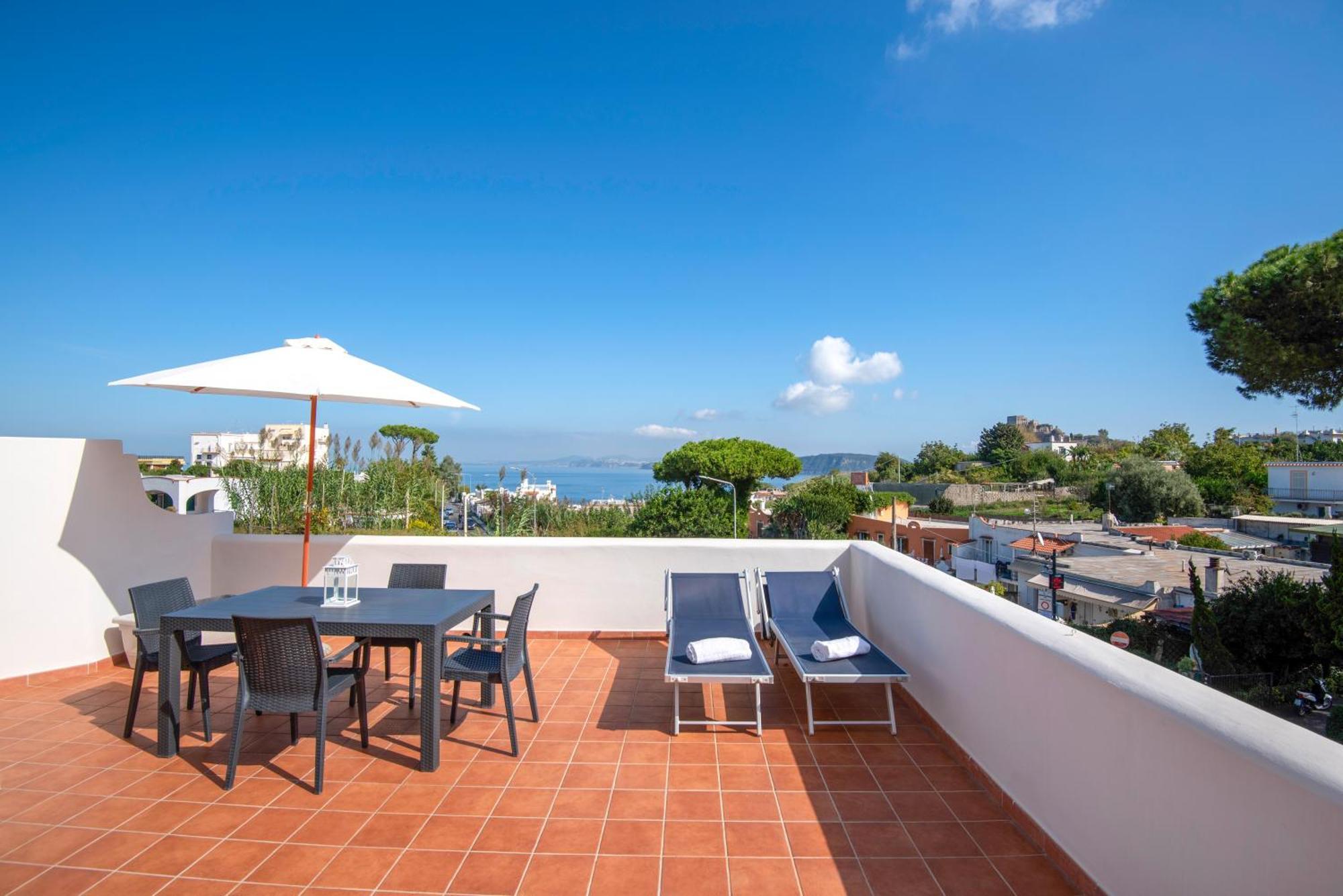 Apartmán La Baia Blu - Ischia Exteriér fotografie
